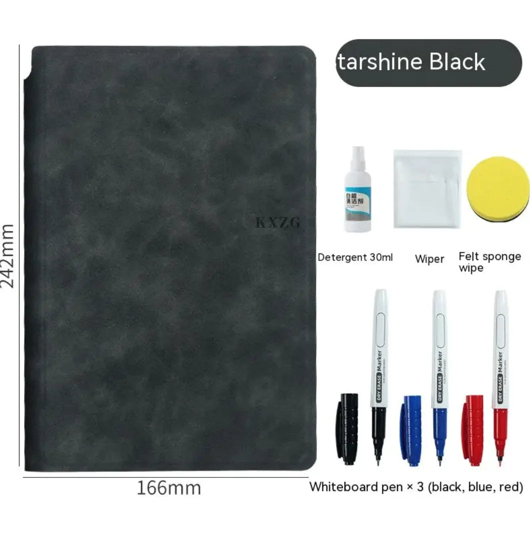 Leather Erasable Notebook