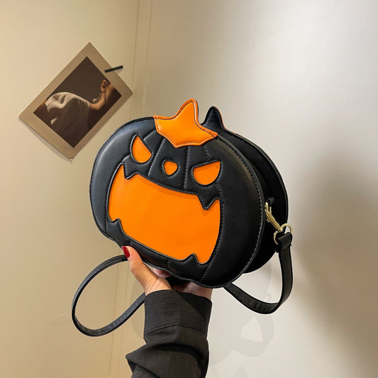 Pumpkin Bag Women's Halloween Shoulder Messenger Bag