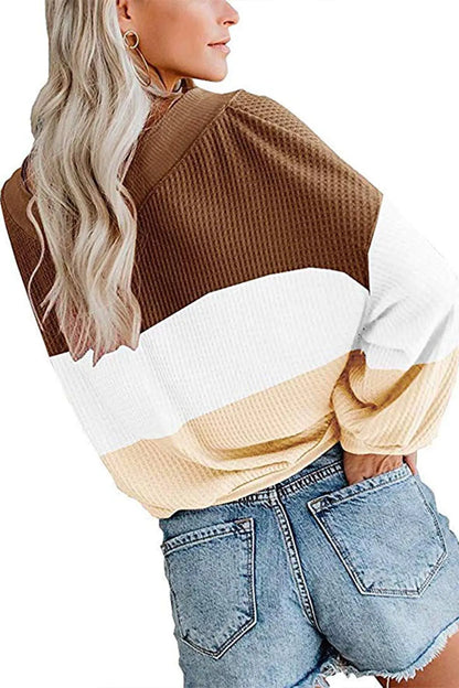 Women’s V-Neck Batwing Sleeve Knit Top in 3 Colors