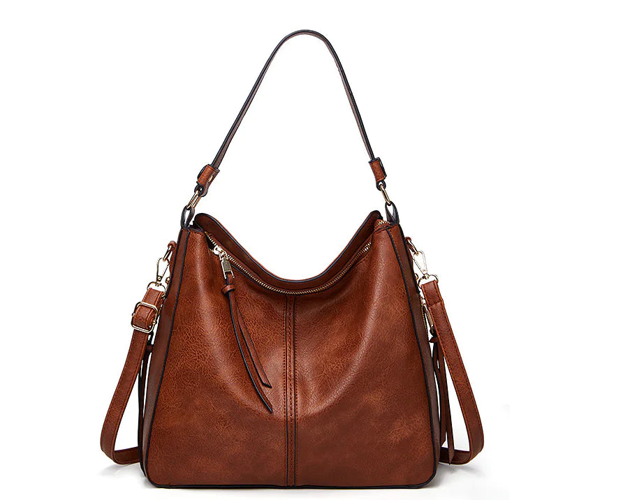 Leather Soft Bag, Leather Handbag, Soft Tote, Shoulder Bag