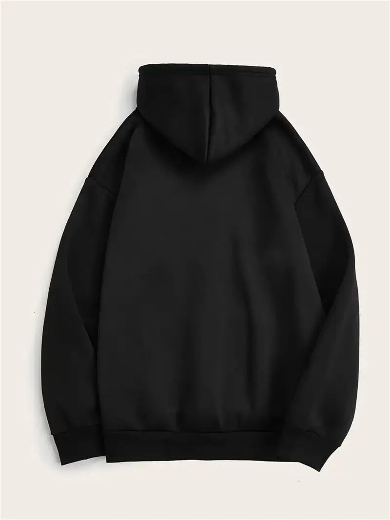 Halloween Skull Graphic Kangaroo Pocket Hoodie - Casual Long Sleeve Hooded Sports Sweatshirt For Women,  All-Season