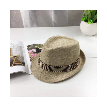 Children's Jazz Performance Straw Hat
