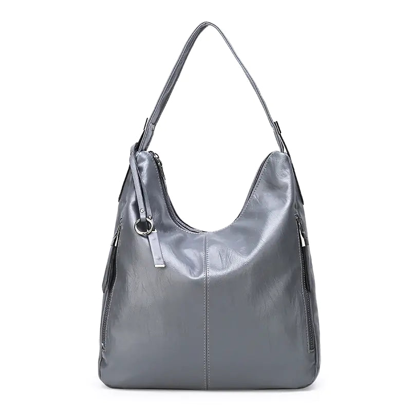 Leather Soft Bag, Leather Handbag, Soft Tote, Shoulder Bag